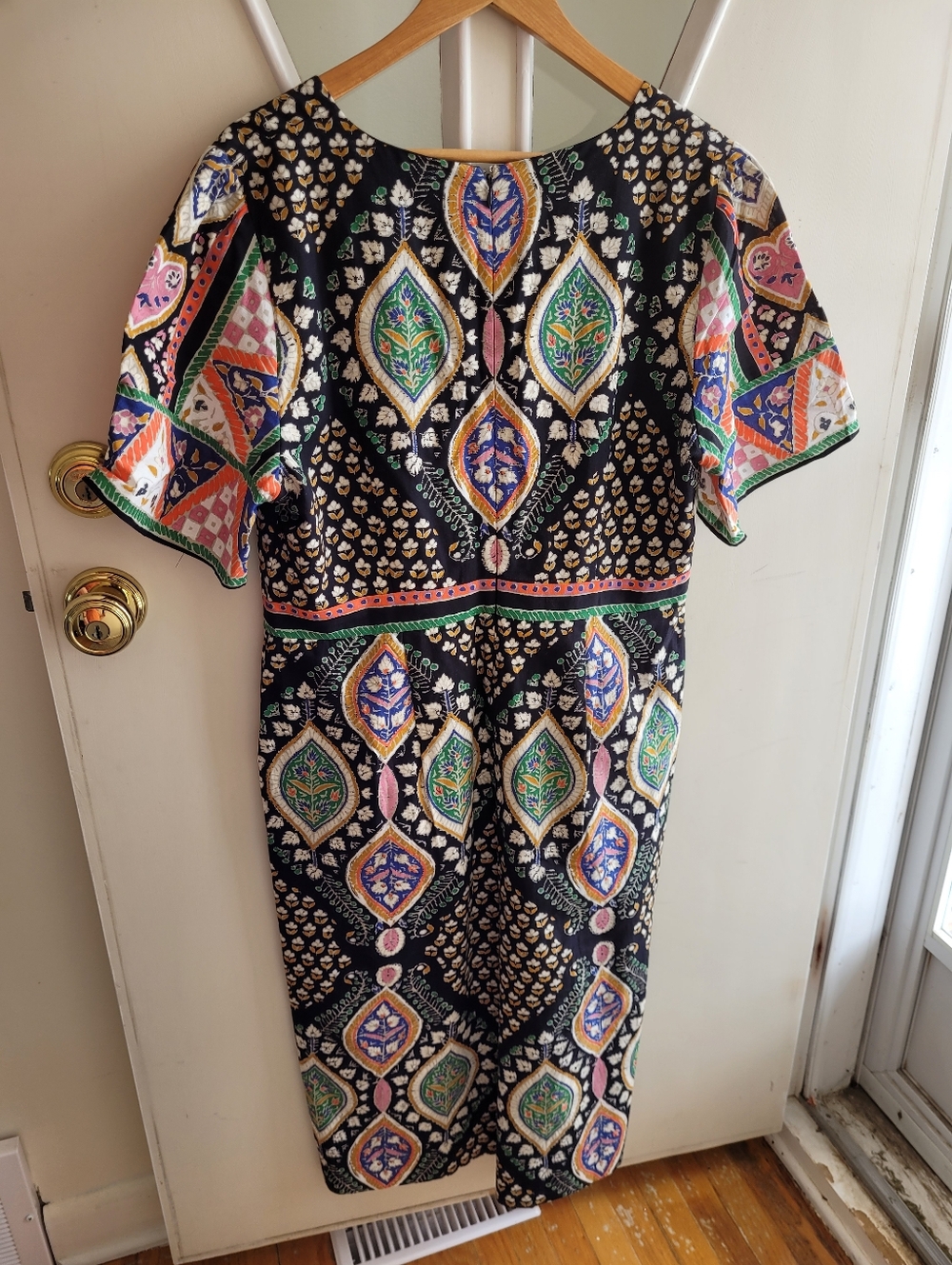Sezane Multicolor Printed Midi Skirt - Picture 5 of 14